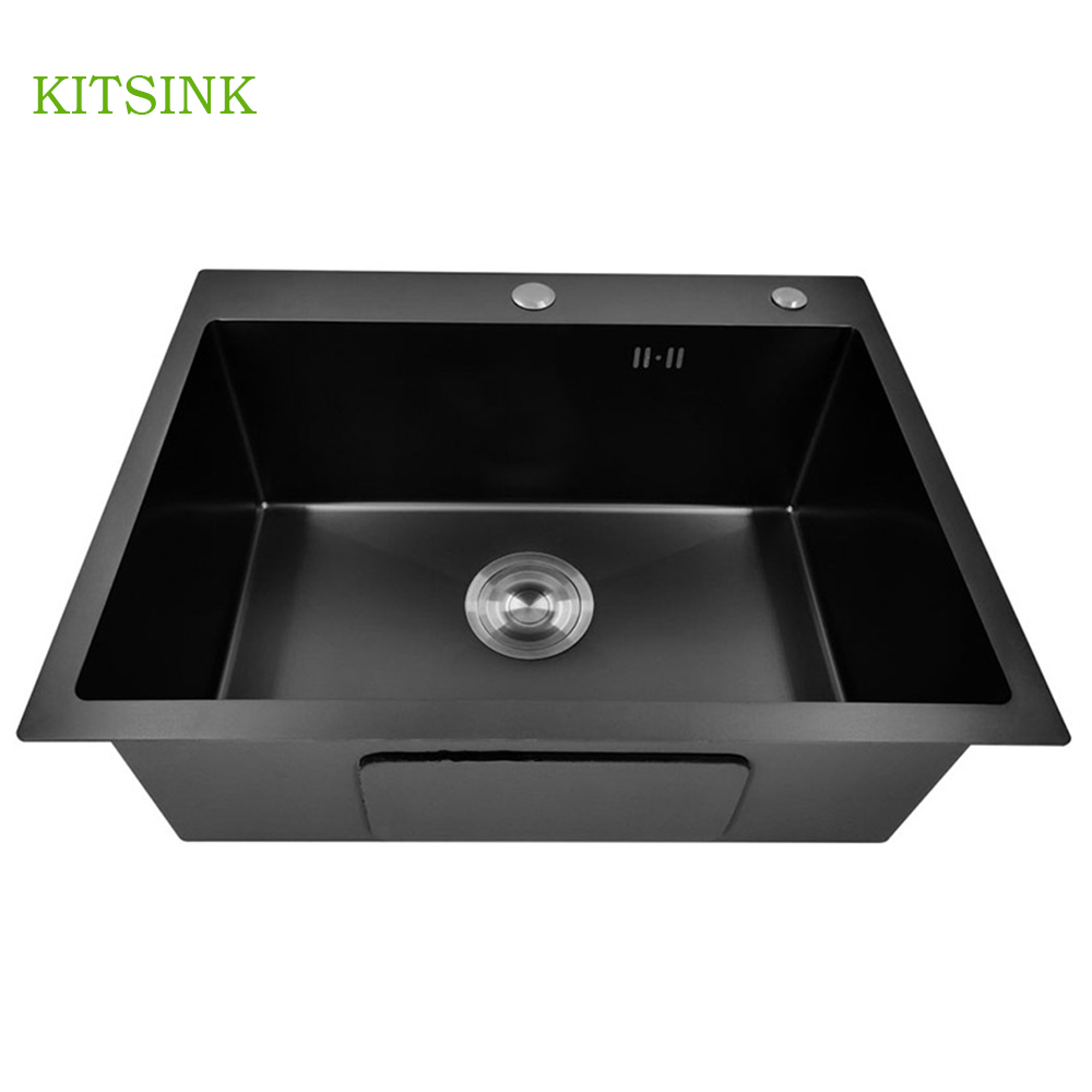 KITSINK 201 Dishwashing Basin Overmount Large Capacity Handmade Kitchen Sink